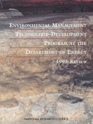 cover image of Environmental Management Technology-Development Program at the Department of Energy